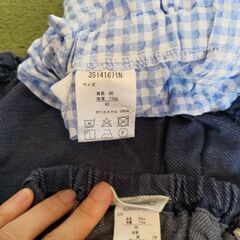 ショートパンツ80cmの画像