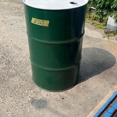 200Lドラム缶　BBQ 五右衛門風呂　廃品入れなどに…の画像