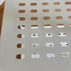 5段　　ラック　ホワイト　小傷ありの画像