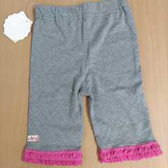 新品未使用★EKUBO PETIT★サイズ９０㎝★ニットパンツ★グレーの画像