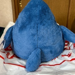 ふわふわサメさんおすわりクッションの画像