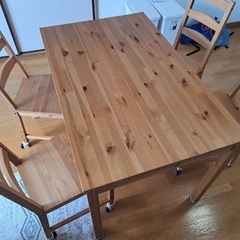 IkEA ダイニングセット(家具)の中古が安い！激安で譲ります