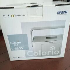 EPSON　カラリオミー　E-530S　プリンターの画像