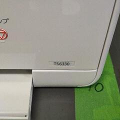 0711-024 Canon  TS6330 インクジェットプリンター ホワイトの画像