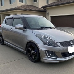 ★スズキ スイフトRS 平成26/2014年AT絶好調★ZC72S TEIN車高調★エアコン効いてますの画像