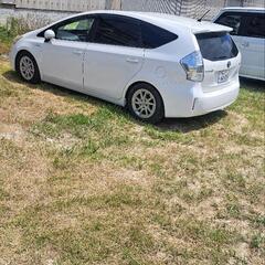 プリウスアルファ 車検付き  交換可能の画像