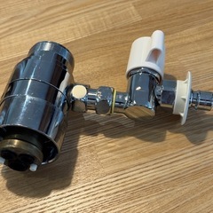 ナニワ製作所 NSP-SXP8 ＋ Au・ADセット｜シングル分岐水栓｜中古美品の画像