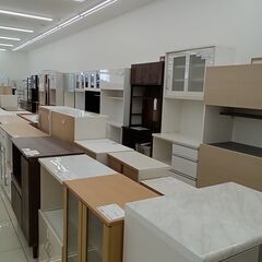 ★リユースのサカイ日立店★HJ7064  レンジ台 ホワイト H97×D45×W70 クリーニング済み の画像