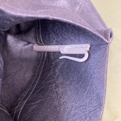 【〆切】ニトリ カーテン＆レースカーテンセット 腰窓用 サイズ100×120 グレー×ホワイトの画像