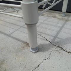 【決まりました】☆スチールラック 4段 ホワイトの画像