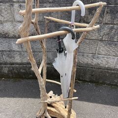 【ハンドメイド】流木傘立て　No.132の画像