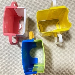 【お取り置き】ベビー用品⭐️紙パックジュースホルダー⭐️アンパンマン⭐️キティちゃん⭐️ベビーグッズ⭐️育児用品の画像