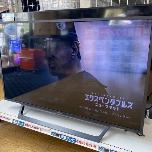 7/19値下げしました⭐️無線LAN内蔵⭐️2019年製 SONY 43型液晶テレビ KJ-43W730E 外付けHDD VOD対応 