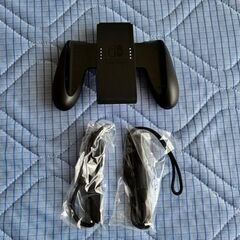 【極美品】Nintendo Switch 本体 ネオンブルー/ネオンレッド （バッテリーの持続時間が長くなったモデル）外箱・ケース・液晶保護フィルム・microSDXCカード付きの画像