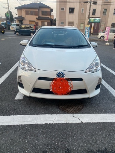 トヨタアクア2014