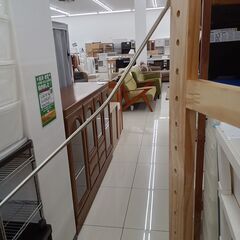 ★リユースのサカイ日立店★HJ7070  ハンガーラック ナチュラルブラウン H179×D40×W75 クリーニング済み の画像