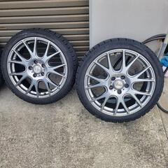 225/40R18　ナンカン　スタッドレスホイールセットの画像