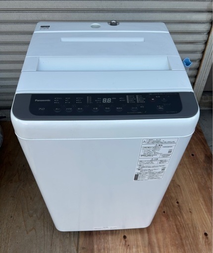 Panasonic 全自動電気洗濯機 2021年製 7.0kg