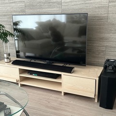 ソニーテレビBRAVIA49インチ +ソニーサウンドバー セット
の画像