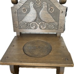 古家具　木製　木彫り　イス 木彫 椅子(家具)の中古が安い！激安で譲ります・無料であげます