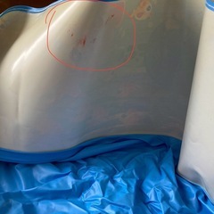 空気入れ不要プール　INTEX プール　水遊びの画像
