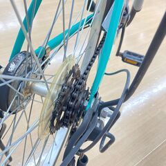 【リユースのサカイ野々市店】 自転車 緑 27インチ ※クリーニング済みの画像