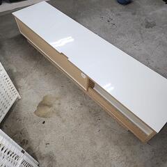 【売約済み】LOWYA テレビボード W180cm ホワイトの画像