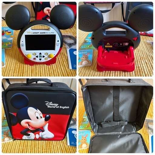 DWE ミッキーメイト　専用ケース　カーポケット　絵本付き DWE ミッキーメイト 専用ケース カーポケット 絵本付き