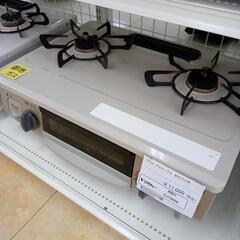リユースのサカイ太田店★ジモティ割あり★ Rinnai ガステーブル 都市ガス 20年製 ／クリーニング済み OJ10029の画像