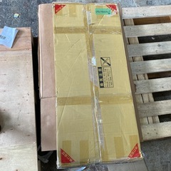萩原 レンジ台 キッチンラック ゴミ箱上 ラック 引き出し付き 幅 98.5 奥行 42 高さ90.5 天板 耐荷重 20kg ホワイト 組立品 VKR-7149-WHの画像