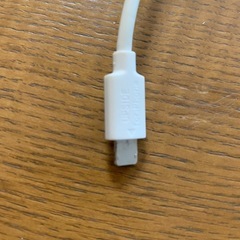 iPhone 充電ケーブル 白の画像