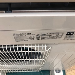 ★K137★MITSUBISHI製★2017年製冷暖房兼用エアコン6畳用★3カ月間保証付き★取付手配可能の画像