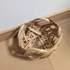 木桶　竹篭の画像