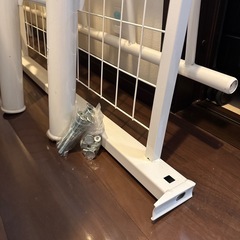 差し上げます。廃盤ニトリのお姫様シングルパイプベッド　の画像