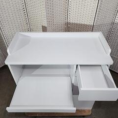 【売約済み】LOWYA キッチンボード 幅90cm ホワイトの画像