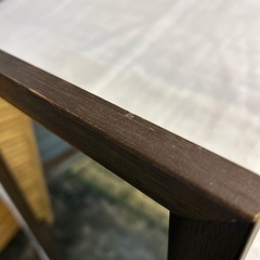 木製ミラー 姿見 壁掛けタイプの画像