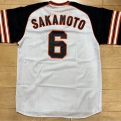 ♯6坂本勇人 ♯10阿部慎之助 読売ジャイアンツ レプリカユニフォーム フリーサイズの画像