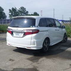 北海道最安値！コミコミ車検付き◎　自社ローン可◎　ホンダオデッセイ　4WD　両側パワースライドドアの画像