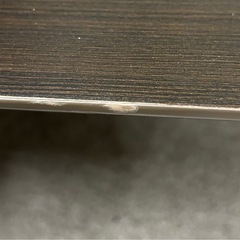 コメリ 折りたたみローテーブル ブラウンの画像