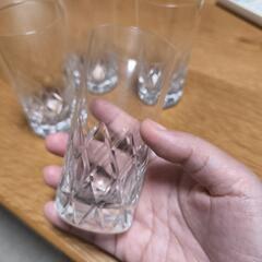 あげます！小さめグラス４つの画像