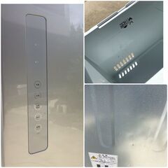 359 【3ヶ月保証】東芝 GR-K41G-S 冷蔵庫 VEGETA ベジータ 410L 5ドア 右開き シルバー 2017年製 大型 家電の画像