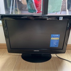 ORION 19型液晶テレビの画像