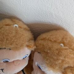 おさるのジョージ　22cm　ぬいぐるみ　キーホルダー　２つセットの画像
