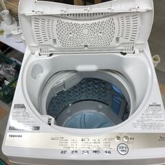 【ｼﾞｬﾝｸﾞﾙｼﾞｬﾝｸﾞﾙ金沢店】洗濯機 東芝 AW-5GA1 2022年製 ※当店6ヶ月保証の画像
