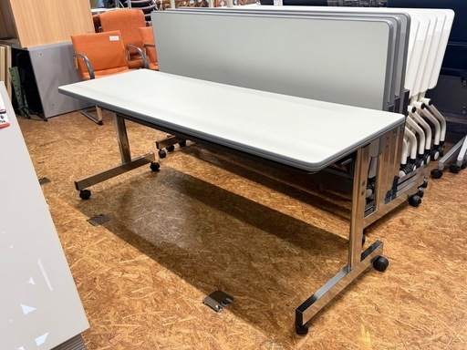 プラス　フォールディングテーブル　幅180 奥60高さ70cm