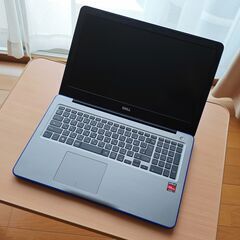 Dell 薄型ノートパソコン ブルー①の画像