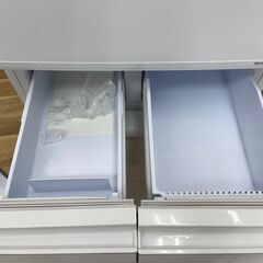 【1年間保証付】SHARP(シャープ)　5ドア冷蔵庫　SJ-X417J-W　2022年製の画像