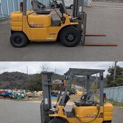 三菱　フォークリフト　FG20　2000年製造　13286 時間【管理番号：2125021400290】の画像