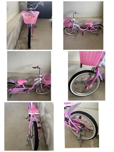 ウィズフレンドプリンセス自転車18インチピンクめちゃ美品 ウィズフレンドプリンセス自転車18インチピンク。 (あおママ) 向