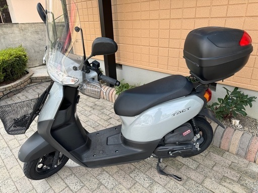 奈良市発 10800km　AF79 タクト 原付バイク 風防 グリップヒーター リアボックス スクーター